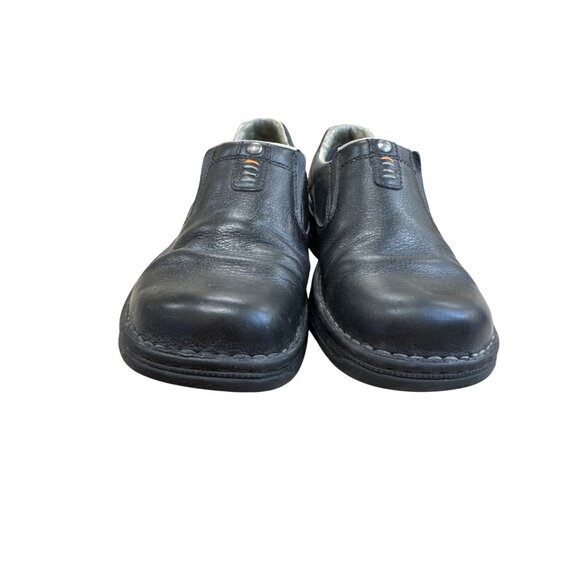 Merrell Mens Black Leather Slip-On Loafers Size 9 SKU8186 - Picture 6 of 11